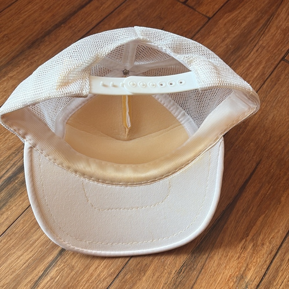 Vintage 1984 Olympics Snapback Hat Cap Mesh Trucker Red White Blue - Picture 8 of 9